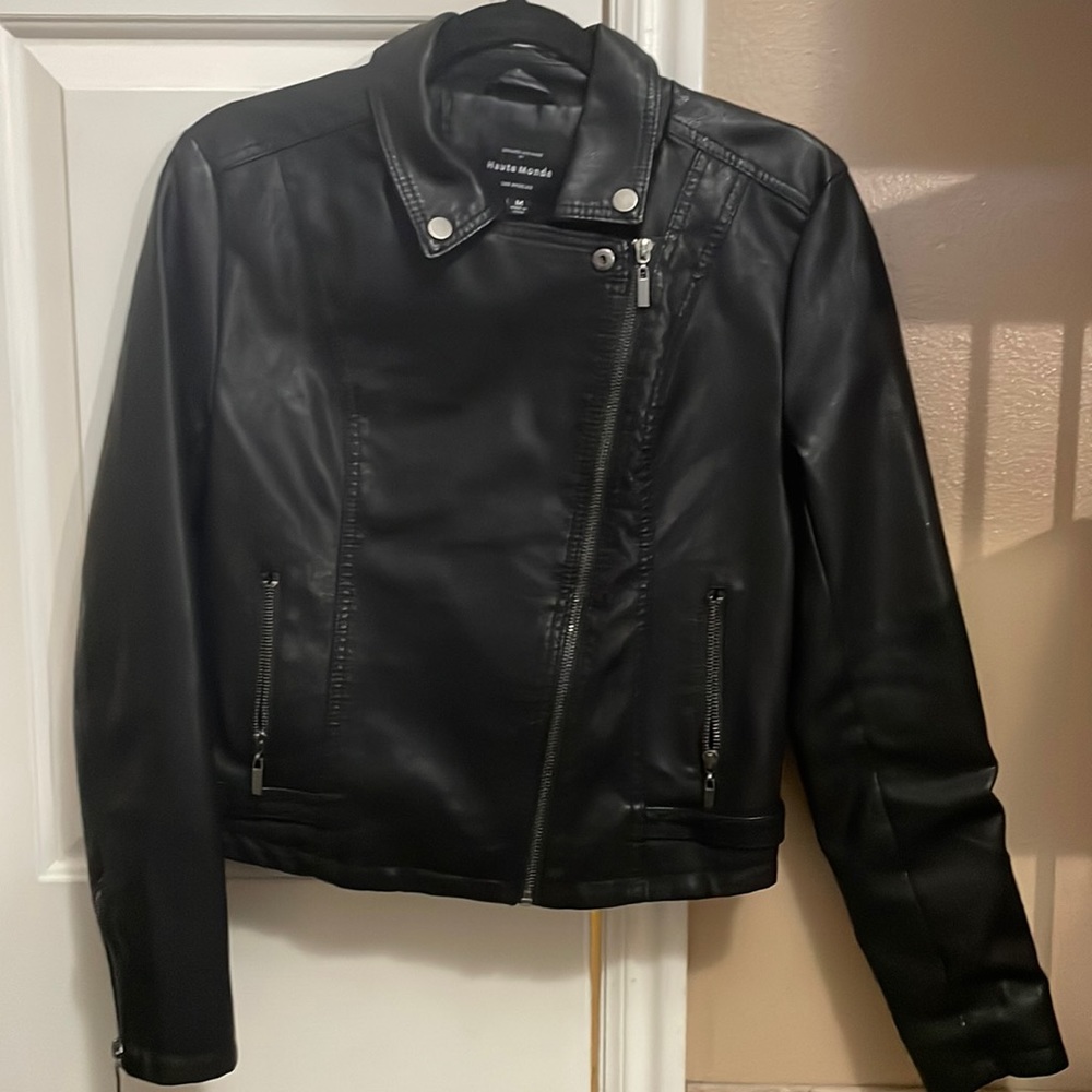 Black Biker Jacket